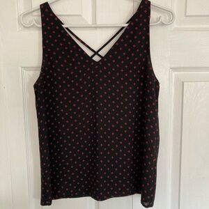 Elegant Black and Red Women's Camisole